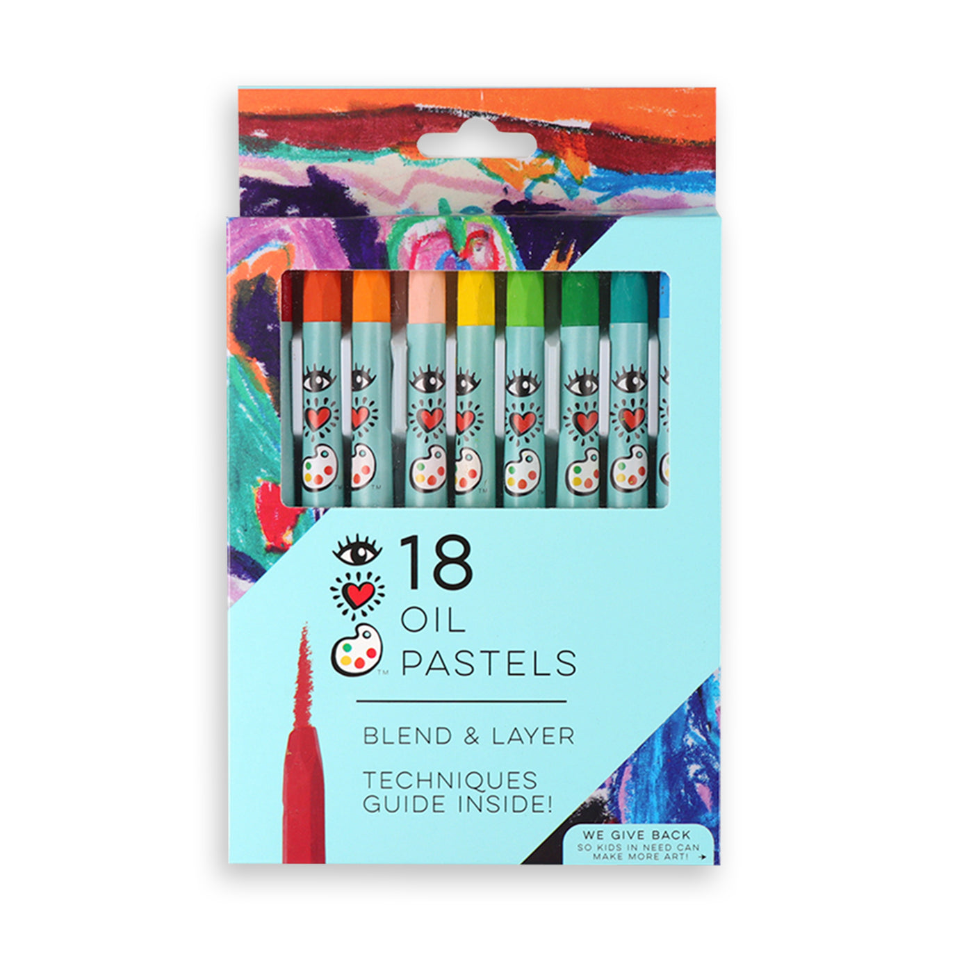 18 Oil Pastels