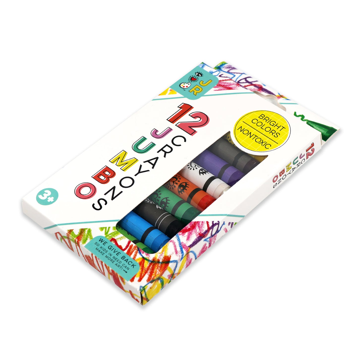 JR 12 Jumbo Crayons