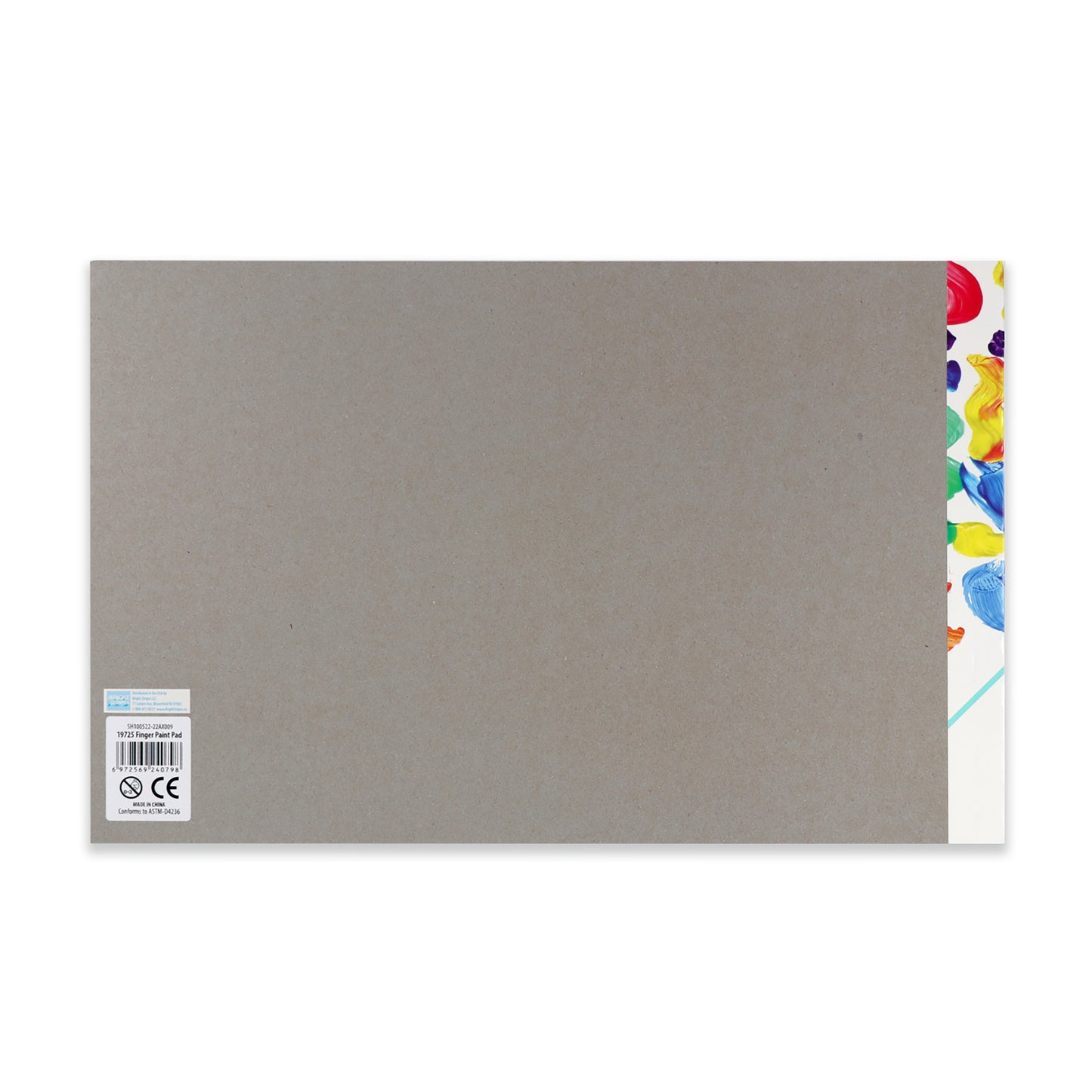 JR Jumbo Finger Paint Paper Pad-25, 11" x 17"