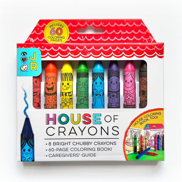 JR House of Crayons- w/coloring book