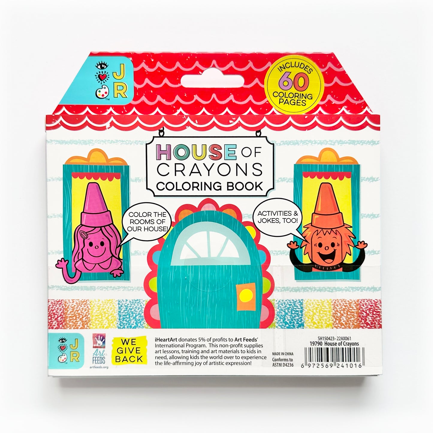 JR House of Crayons- w/coloring book