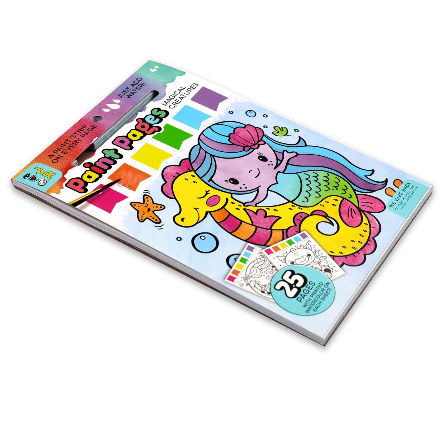 iHeartArt JR Paint Pages - Magical Creatures – Paint mythical creatures in a creative art book image 4