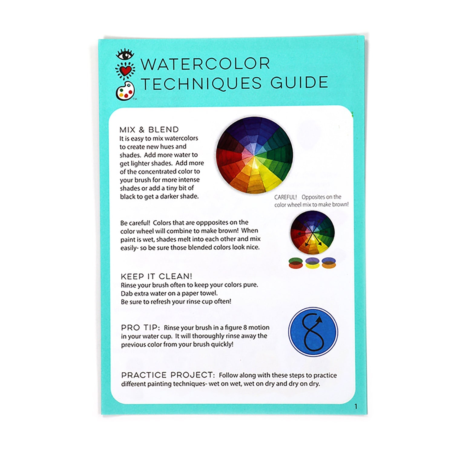 iHeartArt 28 Bold + Bright Watercolors – A vibrant watercolor palette for colorful artwork.