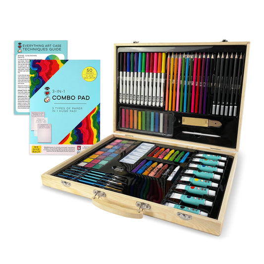 iHeartArt Everything Art Case – A complete art set with multiple supplies for all creative needs.