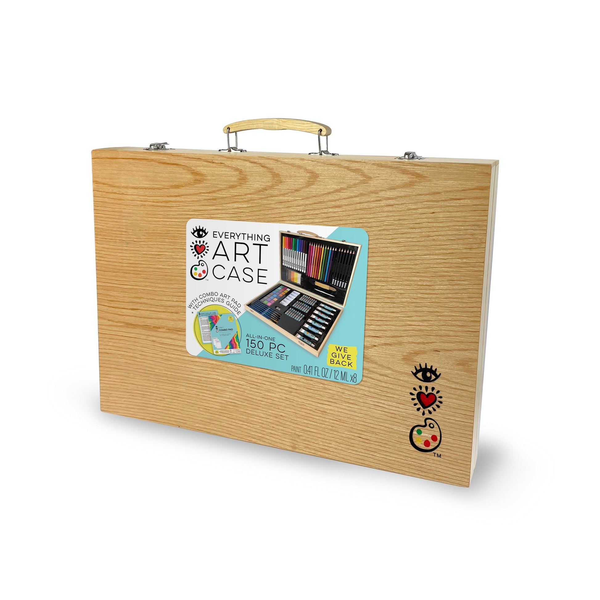 iHeartArt Everything Art Case – A complete art set with multiple supplies for all creative needs.