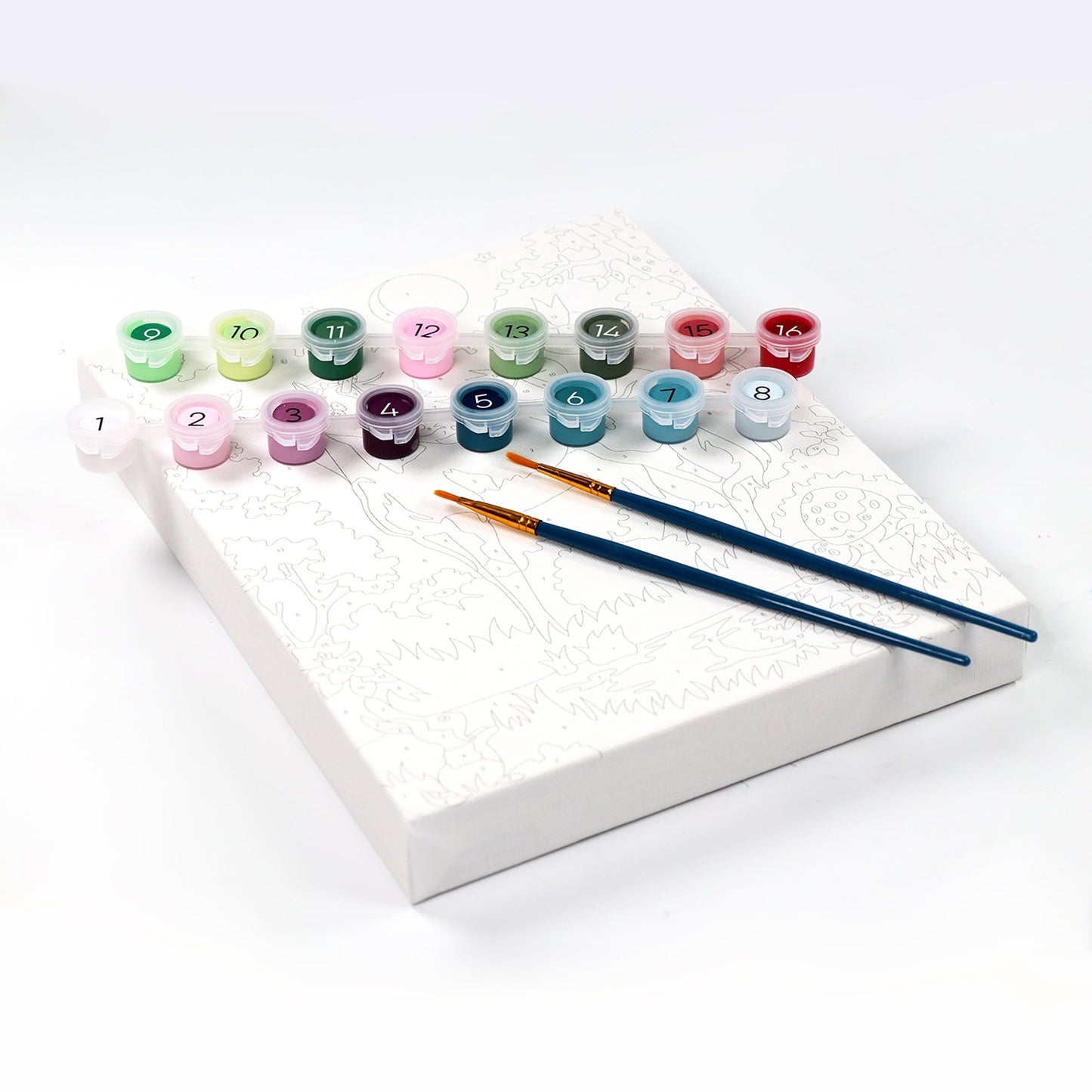 Paint by Numbers Moonlit Unicorn