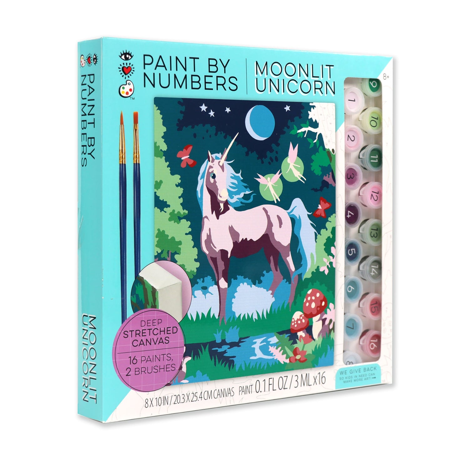 Paint by Numbers Moonlit Unicorn