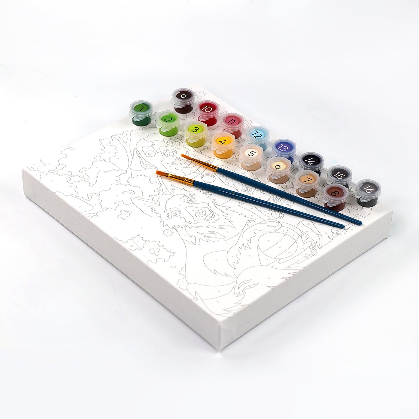 Paint by Numbers Dogs' Day Out