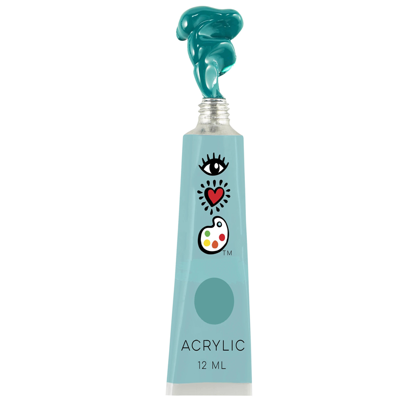 24 Acrylic Paint Tubes